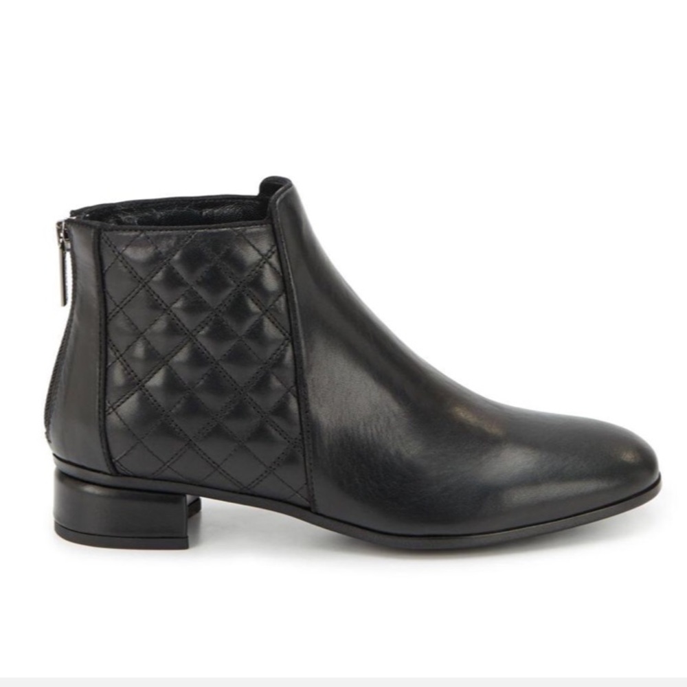 Aquatalia Lacey Ankle Bootie in Black